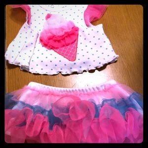 Newborn ice cream dress